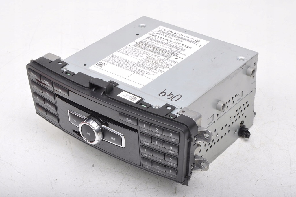 фото №1, Mercedes w172 r172 радио навигация a1729008305