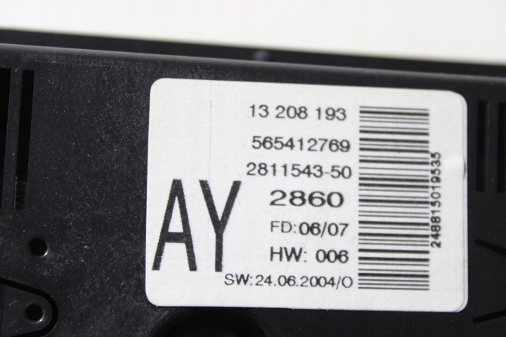 фото №3, Дисплей opel vectra c lift