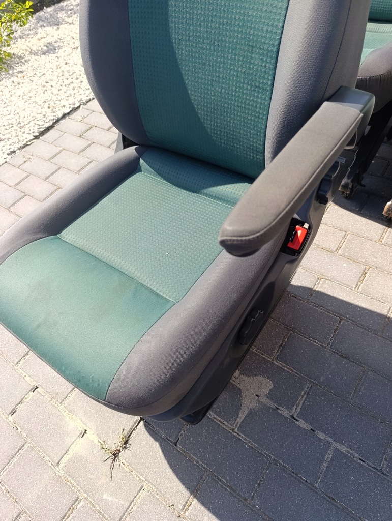 фото №7, Vw t5 t5 lift t6 комплект сидінь 8 місць тримісне сидіння подвійний підставка для сидіння 1/2/3 ряд