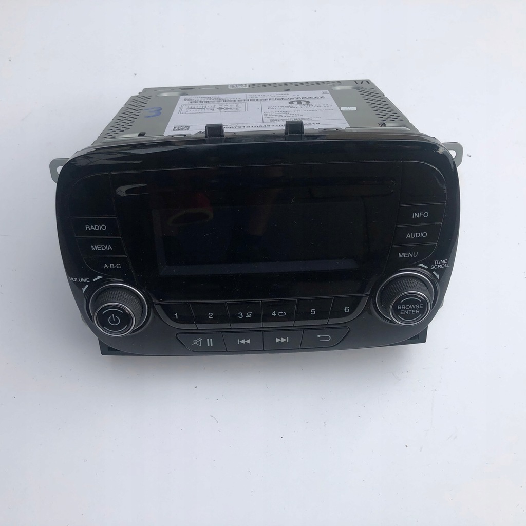 фото №2, Fiat 500 lift радио 2015-