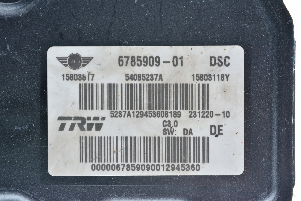 фото №3, Насос abs mini cooper r56 6785909-01 15803817 описание
