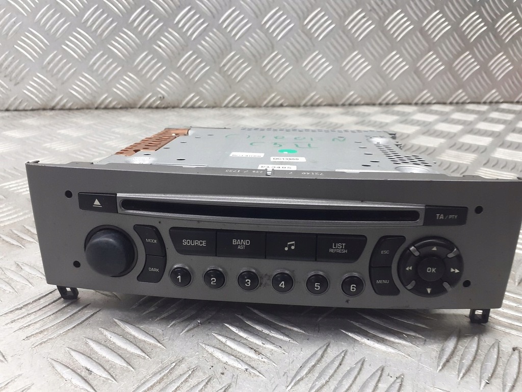 фото №1, Радио заводской peugeot 308 96650205