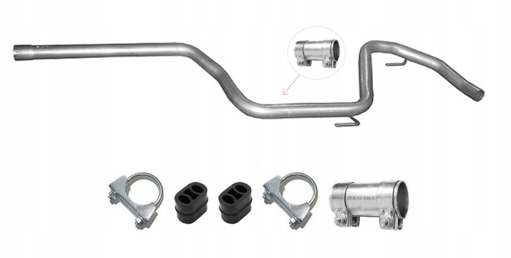 фото №3, Alfa romeo 159 1.9 2.0 jtdm 05-11 труба середня