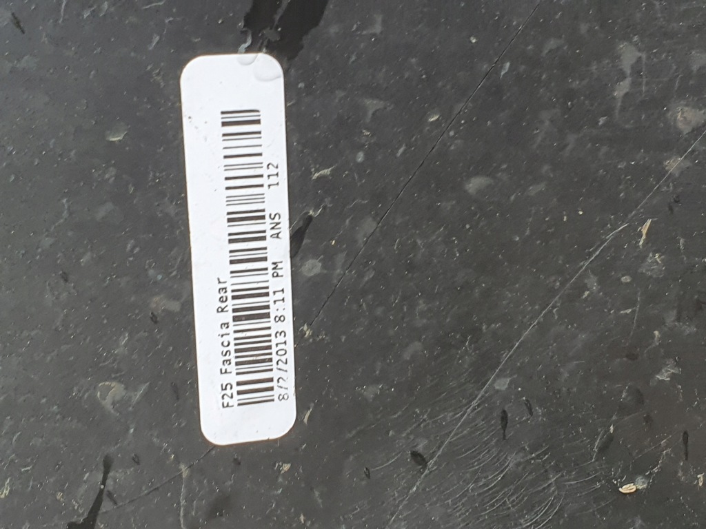 Bmw x3 f25 m-pakiet бампер задня задній Зі Шроту