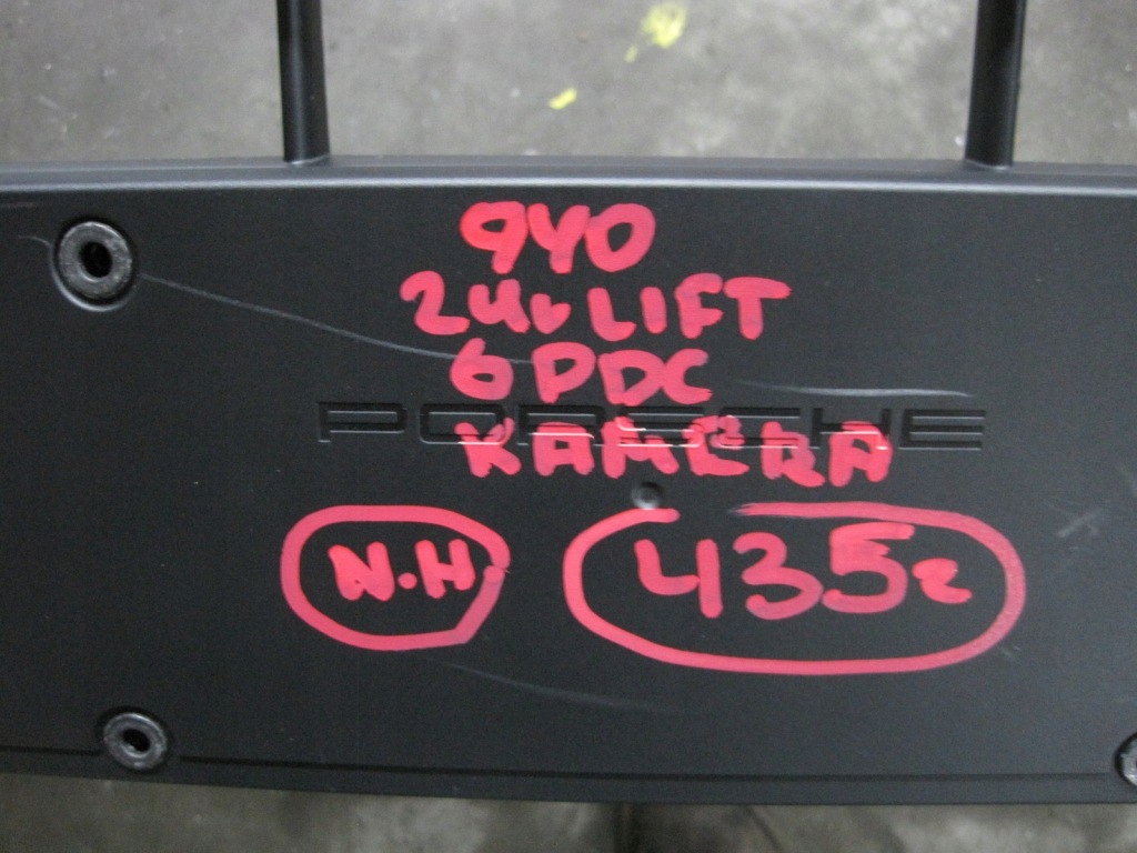 Бампер перед porsche cayenne 9y0 lift 6 pdc камера Доставка