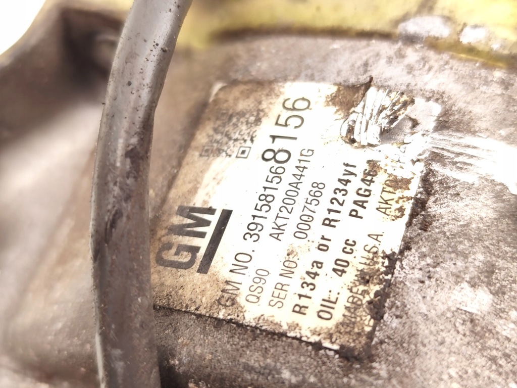 Vauxhall adam компресор / компресор кондиціонера a/c 1.2 бензин 2015 2/3dr Зі Шроту