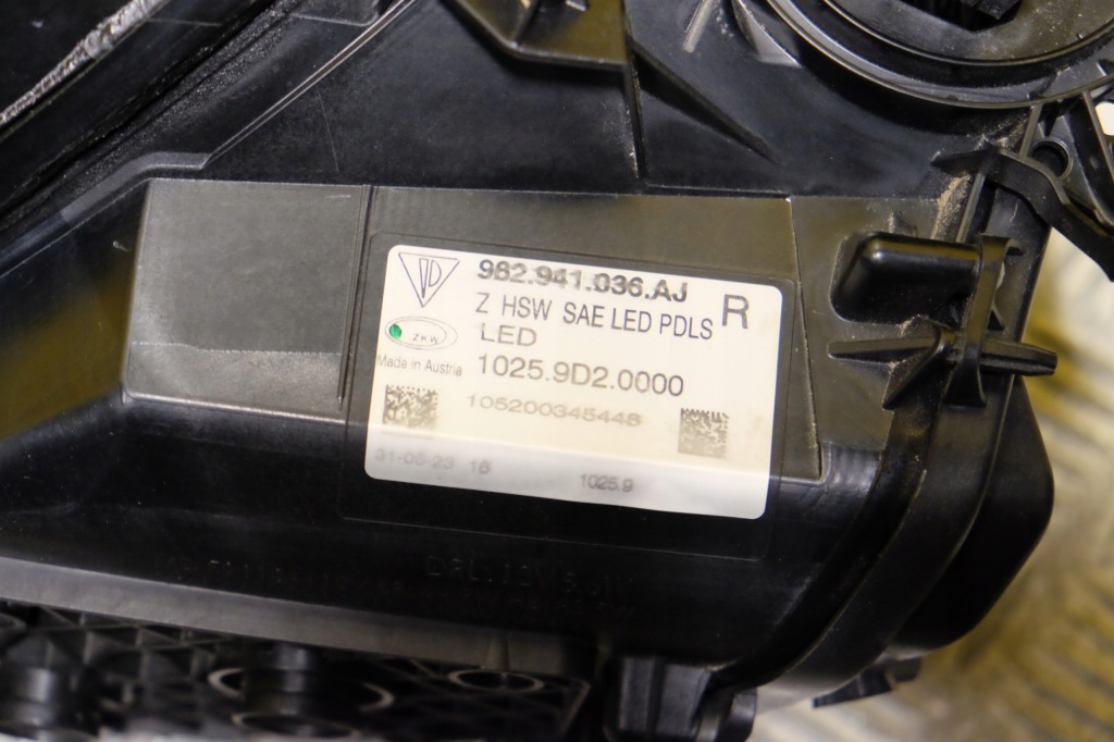 Porsche 718 boxster cayman 982 2018- фара фара full led r америка Недорого