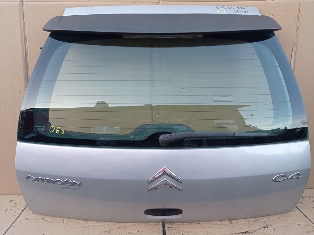 фото №1, Citroen c4 i 5d 04-09 крышка багажника задняя