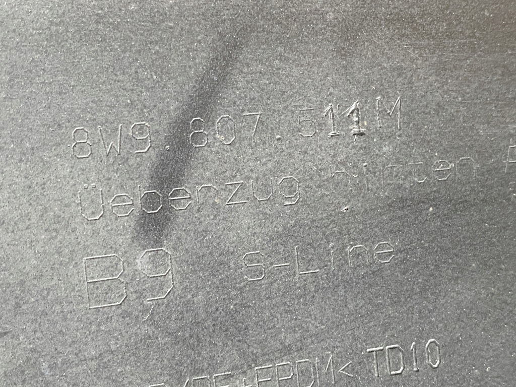 фото №13, Audi s4 a4 8w b9 kombi бампер задняя