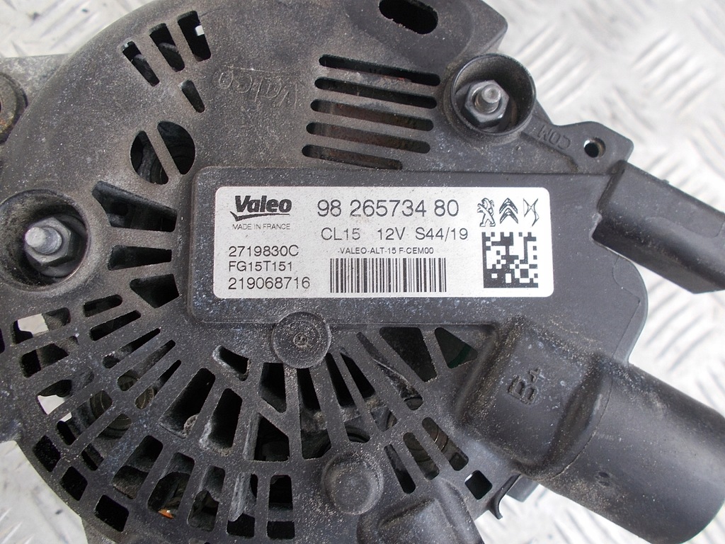 фото №5, Opel grandland x corsa f генератор 1.2 thp 9826573480