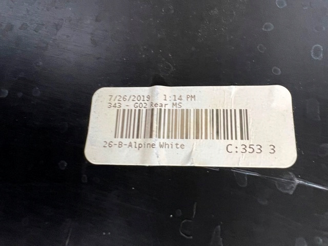 фото №12, Бампер задний bmw x4 g02 m-pakiet 18- задняя