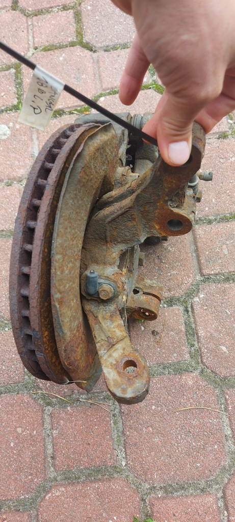 фото №4, Поворотний кулак ліва mitsubishi lancer viii x 1.8 benzy