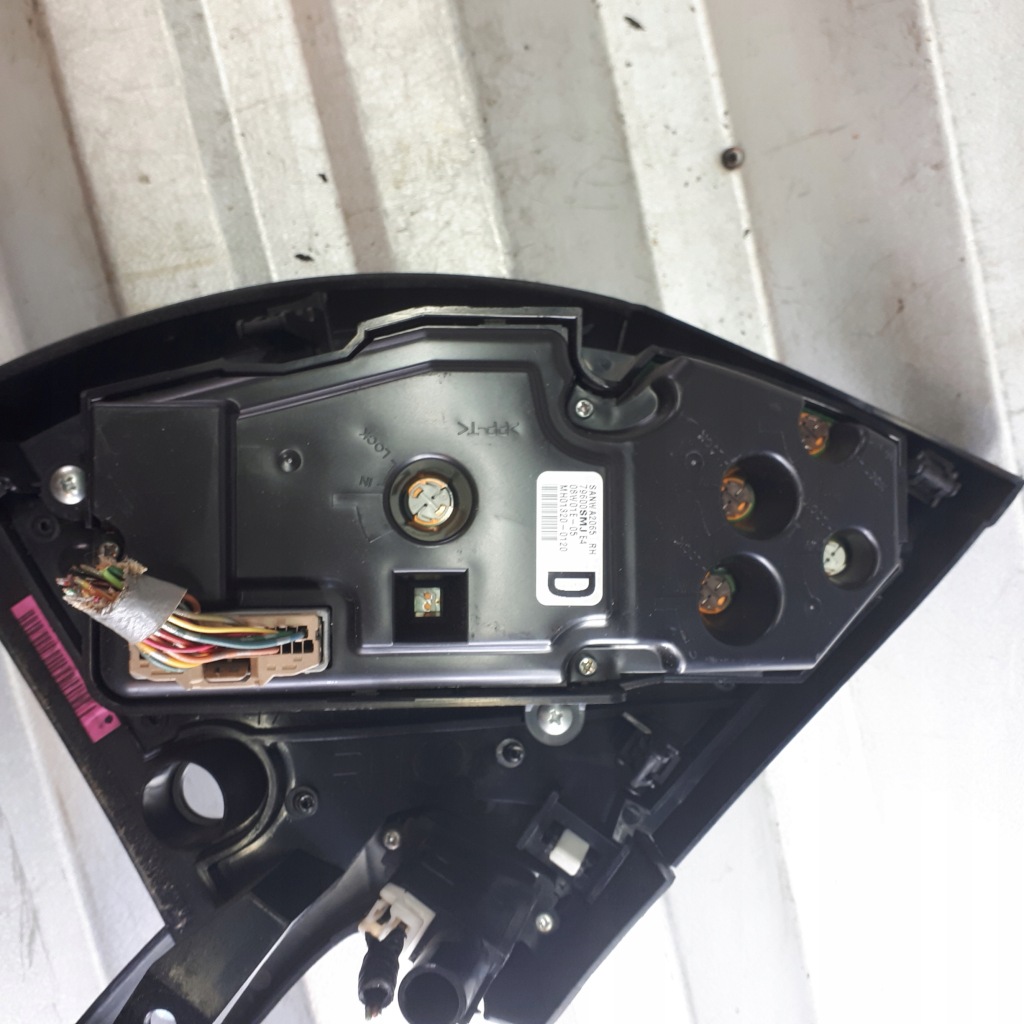 фото №4, Civic viii anglik ufo рамка корпус спідометра