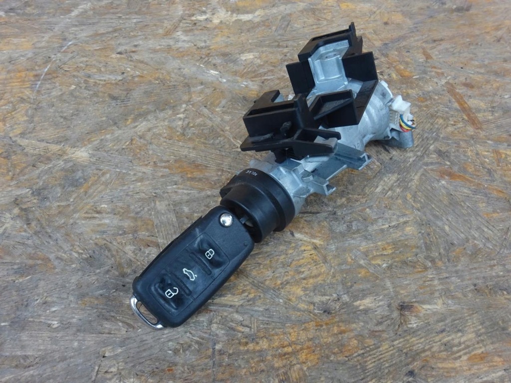 фото №1, Scirocco golf vi sharan автоматическая коробка передач dsg замок зажигания ключ комплект