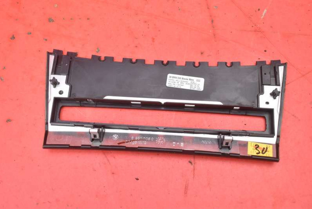 фото №8, Декори панелі приладової панелі консолі ґрати обдув 6951048 bmw e60 e61 03-07