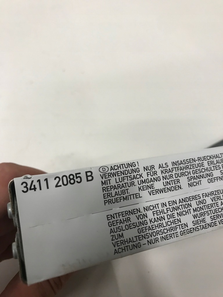 фото №5, Mercedes s w222 подушка безопасности подушка сиденье lh/rh