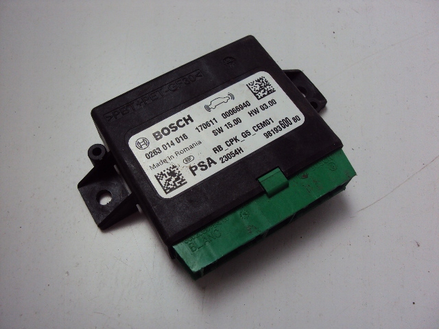 фото №1, Модуль pdc citroen c4 picasso ii 2013- peugeot 5008 ii 2017-