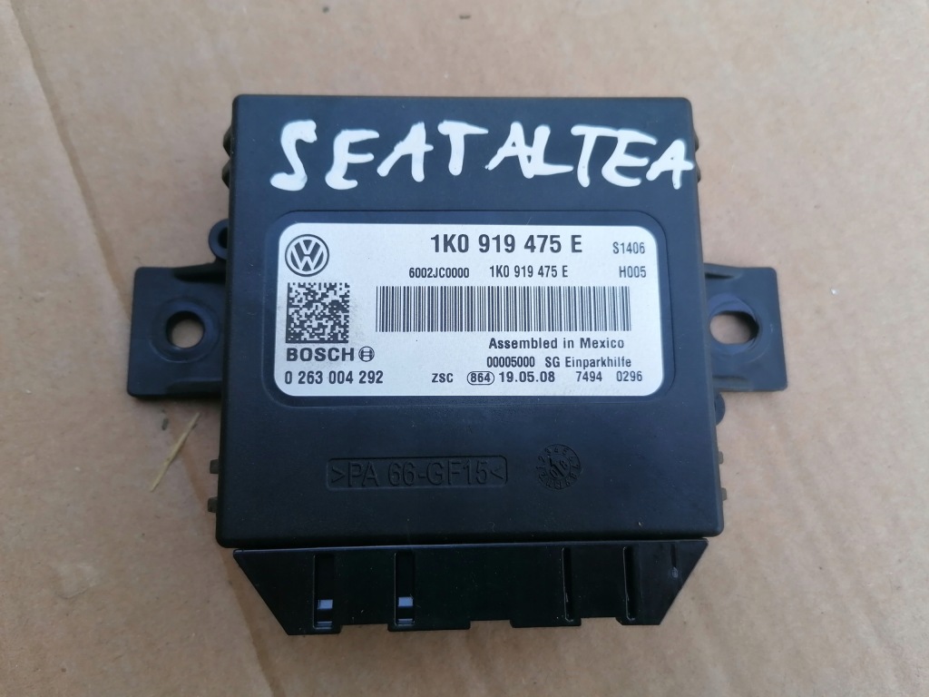 фото №1, Модуль блок управления pdc парковки seat altea xl