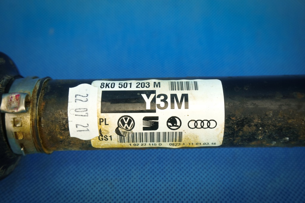 фото №8, Привідний вал задня audi a4 8k a5 8t 8k0501203m