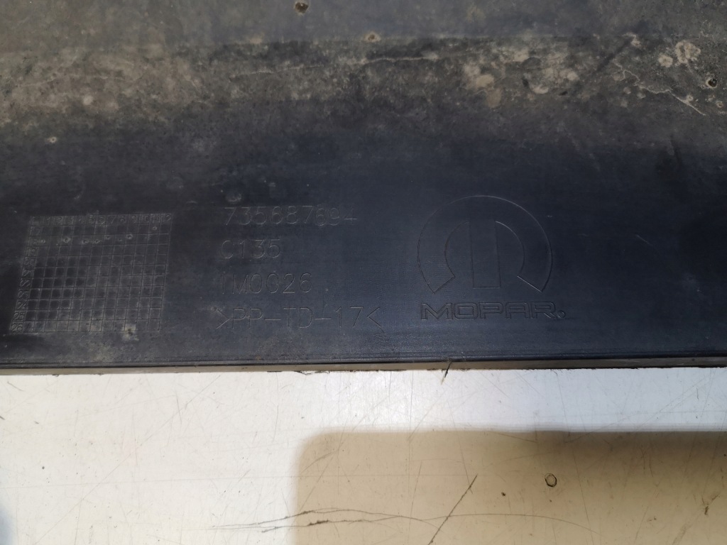 фото №8, Накладка бампер задняя fiat 500x lift