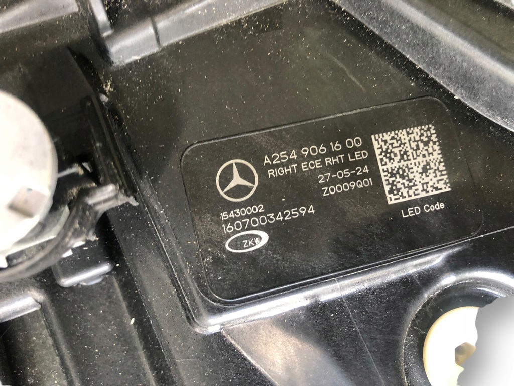 фото №12, Mercedes glc w254 комплект лампа led performance a2549061500 a2549061600