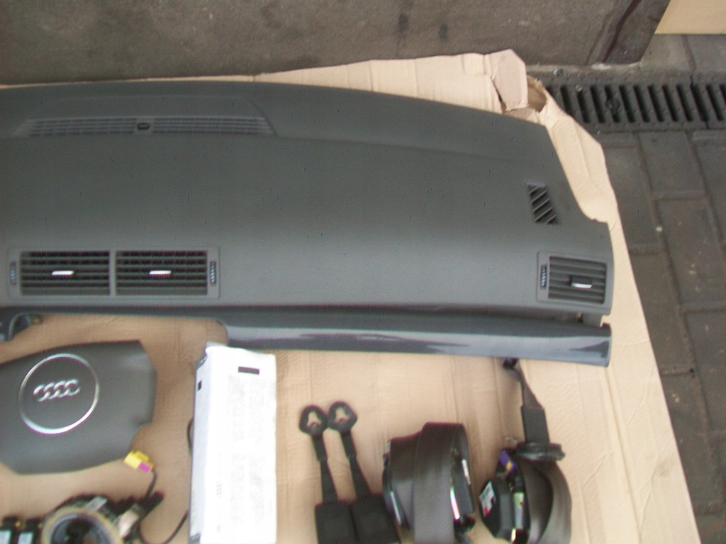 фото №3, Консоль стрічка шлейф натягувачі audi a4 b6