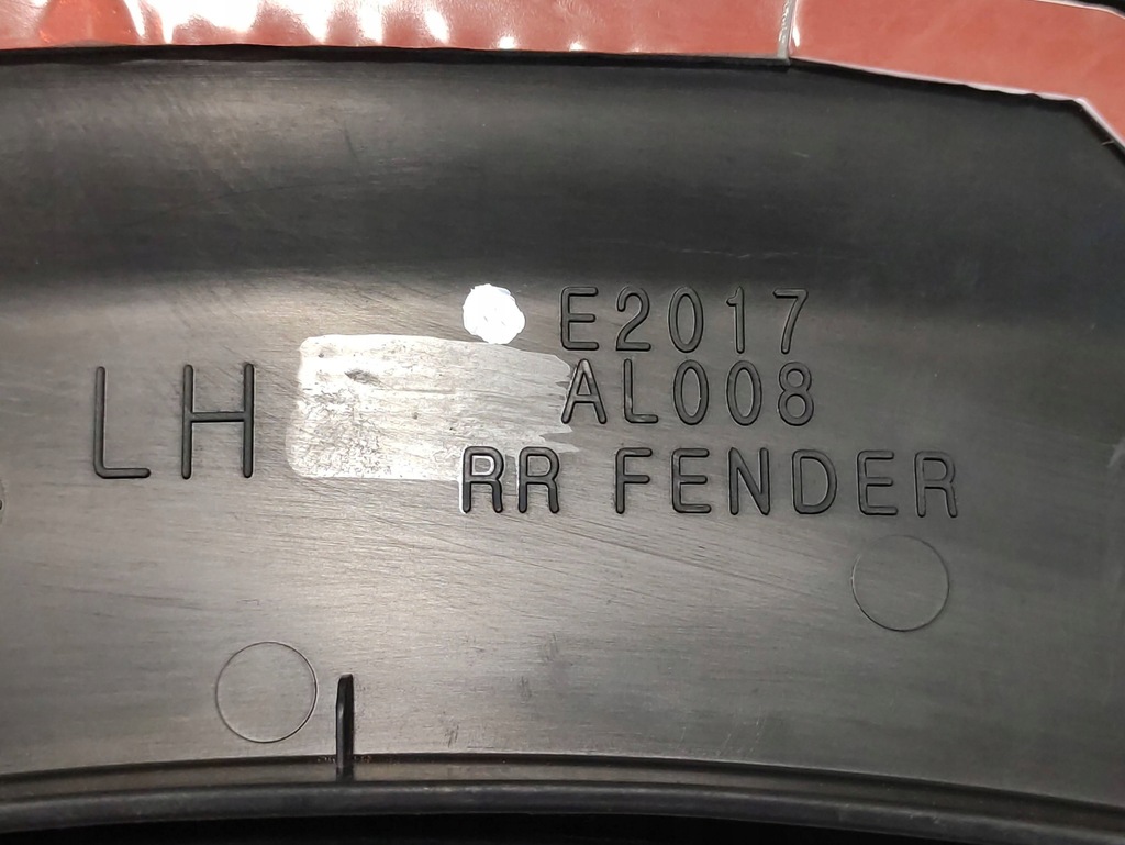 фото №10, Subaru outback iv 4 молдинг крыла левый задняя e2017al008