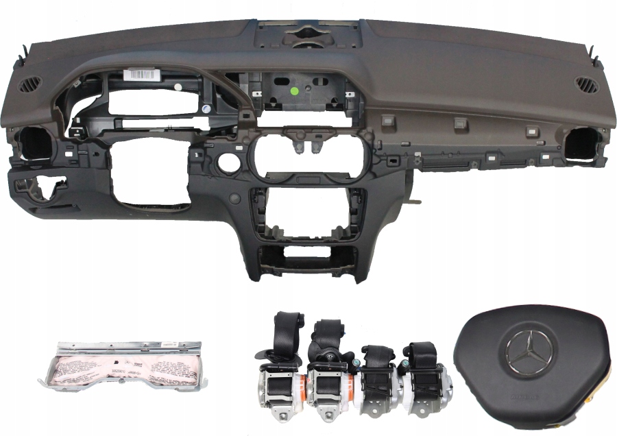 фото №1, Панель приладів консоль подушка безпеки ремені mercedes glk x204