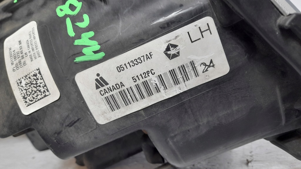 фото №15, Chrysler town country v 10-20 лампа левый правый перед usa