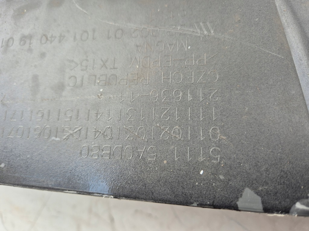 фото №9, Bmw x1 u11 x-line 22- правый нижний спойлер бампер передний перед