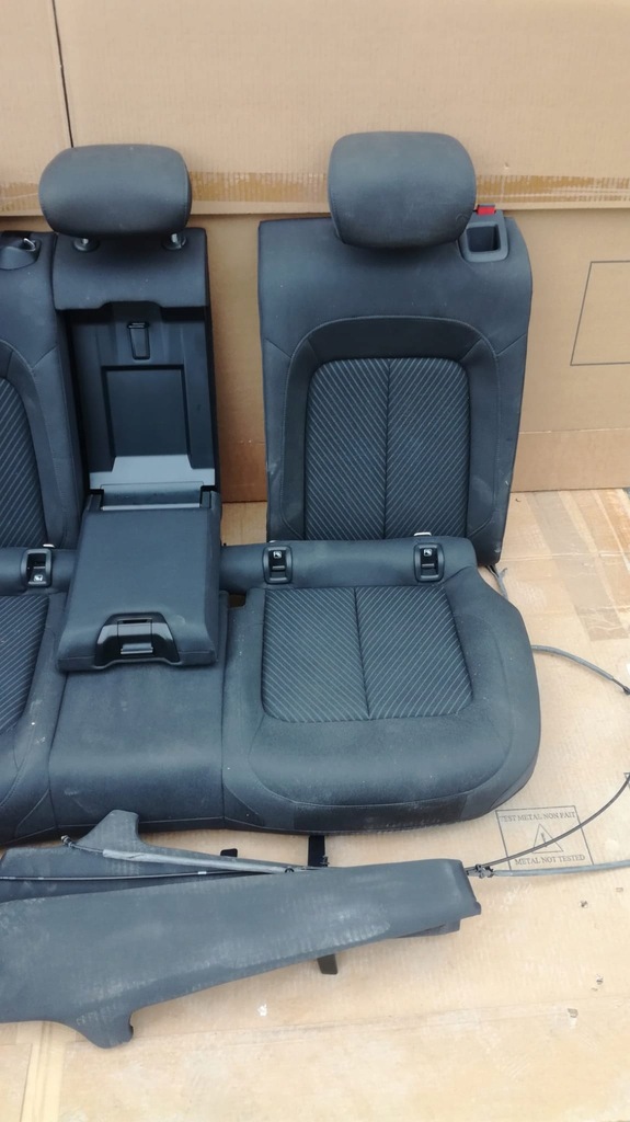 фото №8, Audi q5 80a заднее сиденье сиденье задняя задняя материал ładna комплект isofix