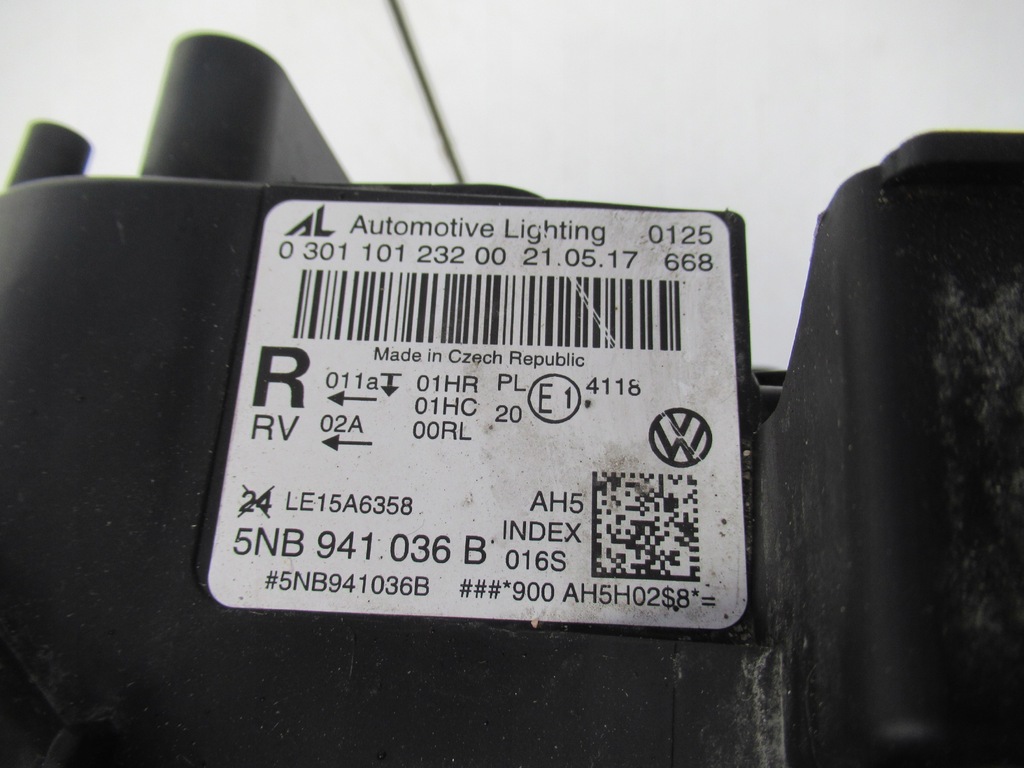 фото №14, Vw tiguan 5nb лампа full led права 5nb941036b