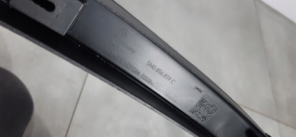 фото №5, Volkswagen tiguan накладка крыла левый задняя 5n0854819c