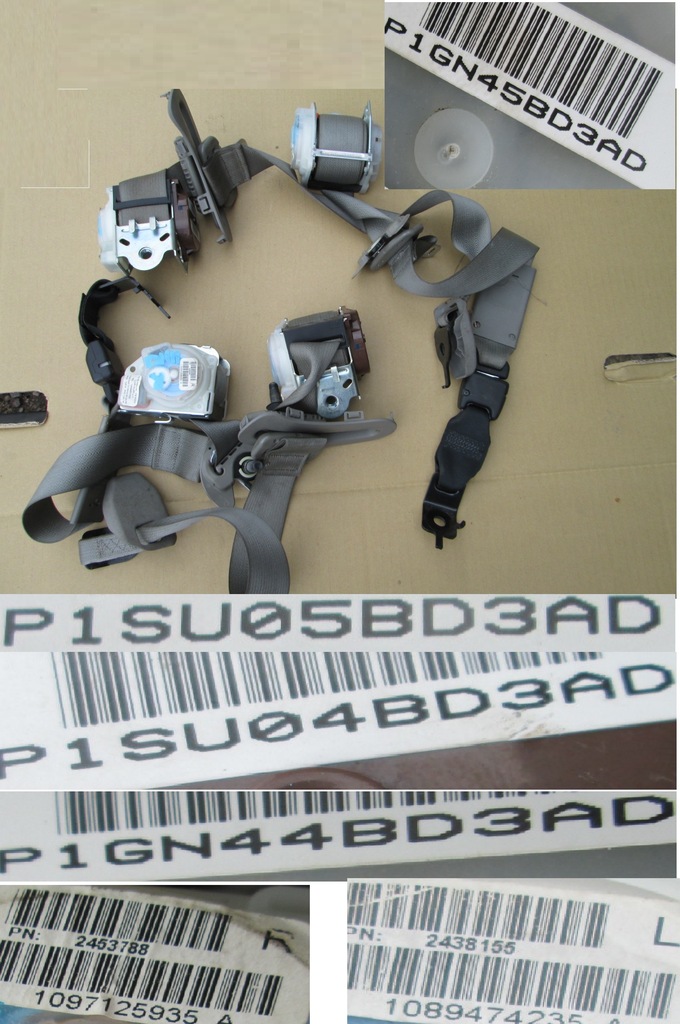 фото №1, Dodge durango iii 11- pas задня задній ii iii ряд