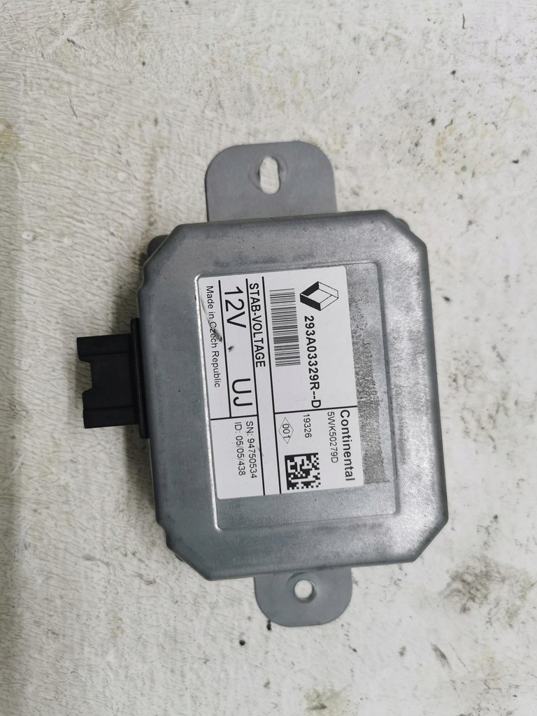 фото №1, Модуль напряжения renault scenic iii 293a03329r