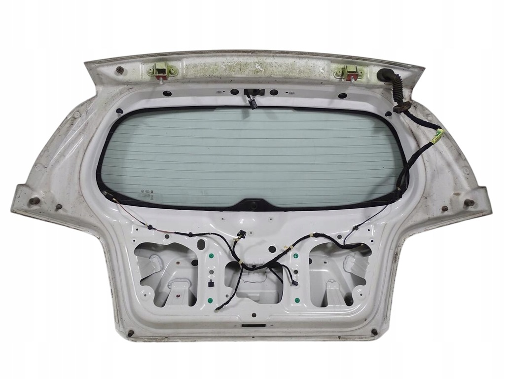 фото №8, Кришка багажника задня задня + скло chevrolet aveo t300 hb 2011-2014 - білий