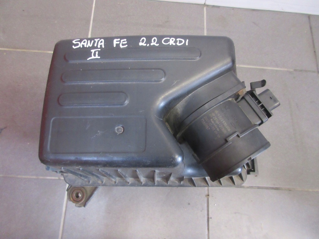 фото №1, Корпус фільтра повітря hyundai santa fe ii 2.2 crdi