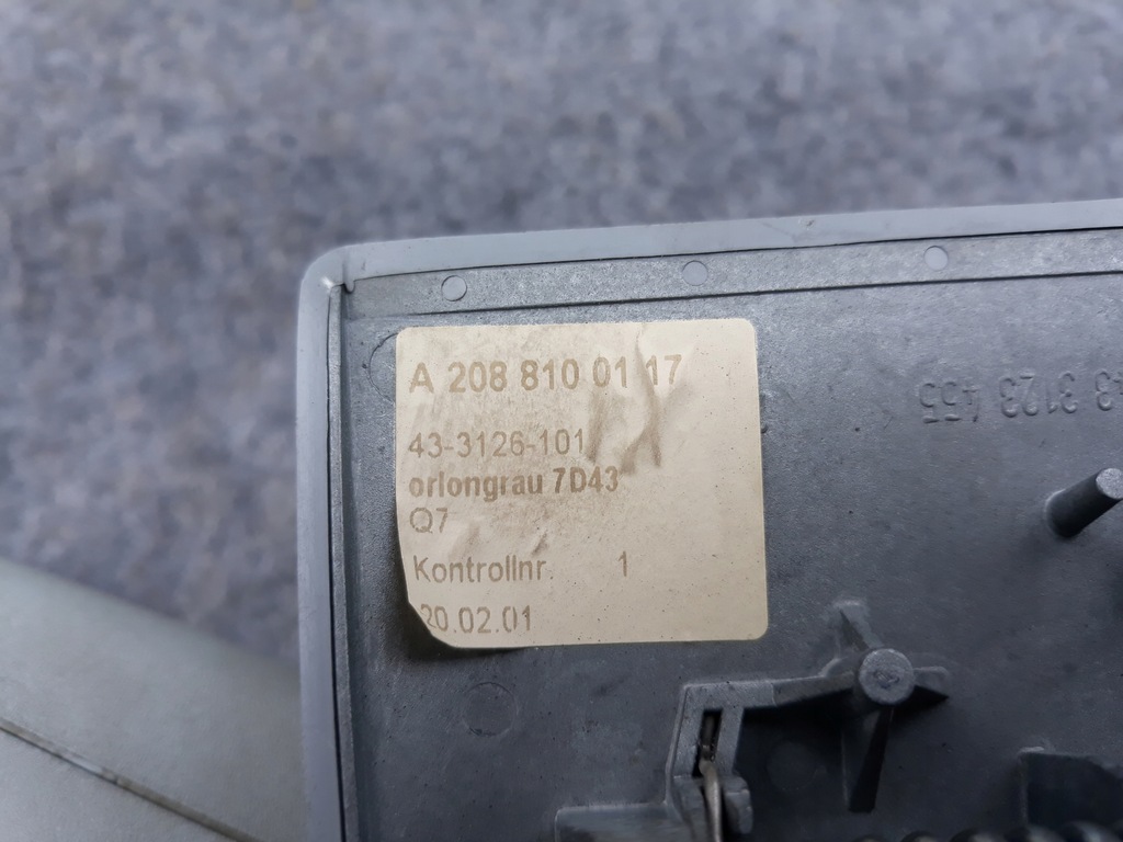 фото №4, Зеркало внутреннее mercedes-benz оригинальный номер a2088100117