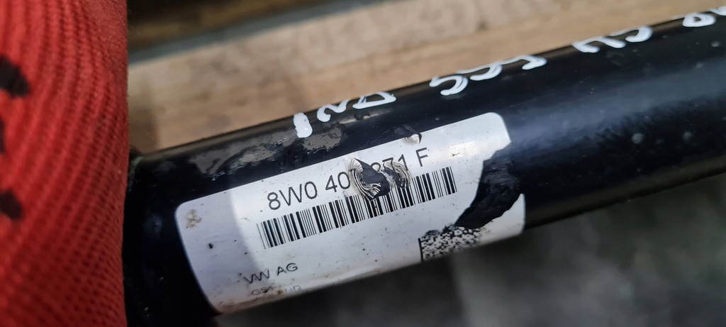 фото №11, A5 8w приводной вал левая правая перед 2.0 tfsi tdi 8w0407271e a4 b9 8w