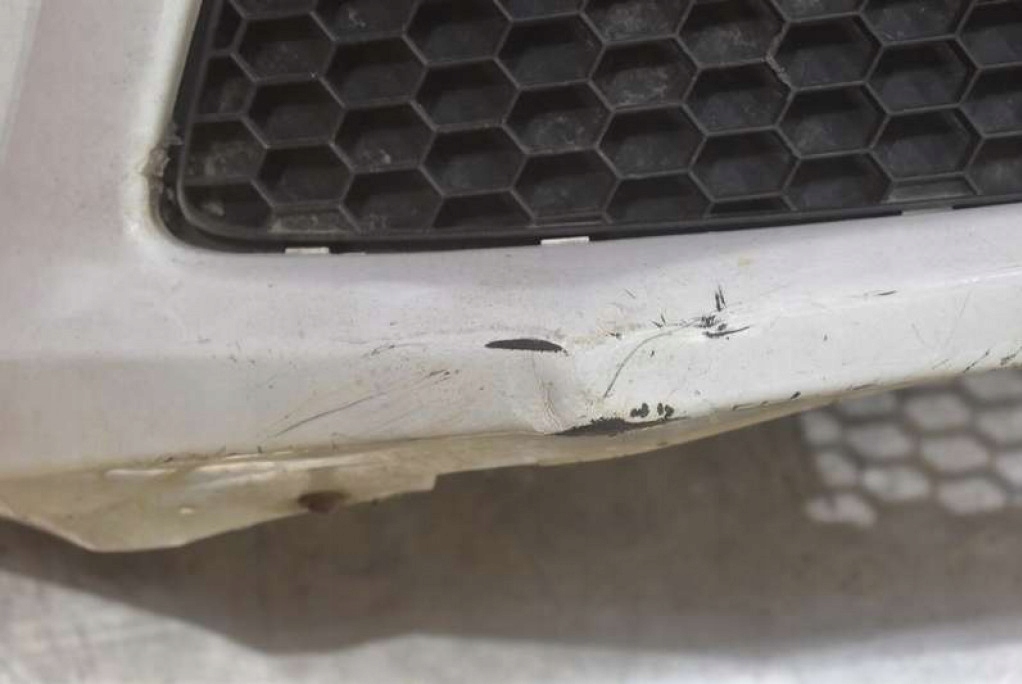 фото №8, Бампер перед передний белый dacia sandero 2 ii 12-20