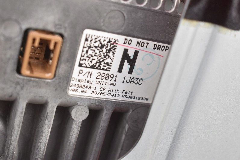 фото №9, Дисплей радіо навігації 28091-1ja3c infiniti fx 2 ii lift 11-13