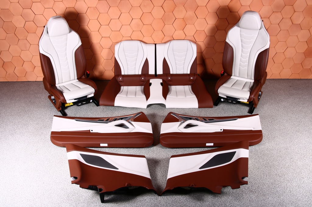 фото №1, Bmw 8 g15 сиденья туннель салон individual tartufo