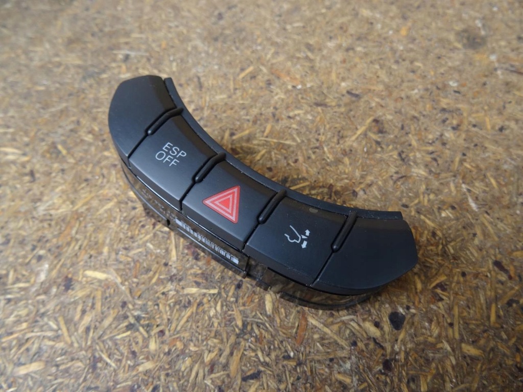 фото №11, Tt 8j панель переключателей выключатель света аварийных esp off 8j0927137