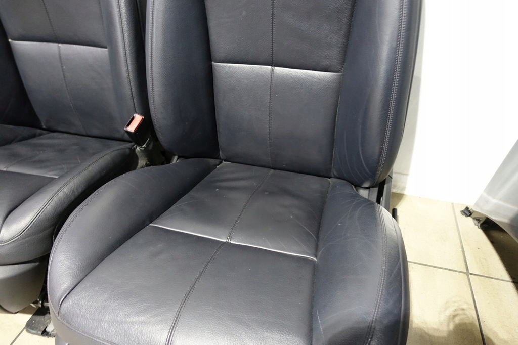 фото №6, Mercedes w221 long обивка сиденья обшивки сиденье заднее сиденье кожа