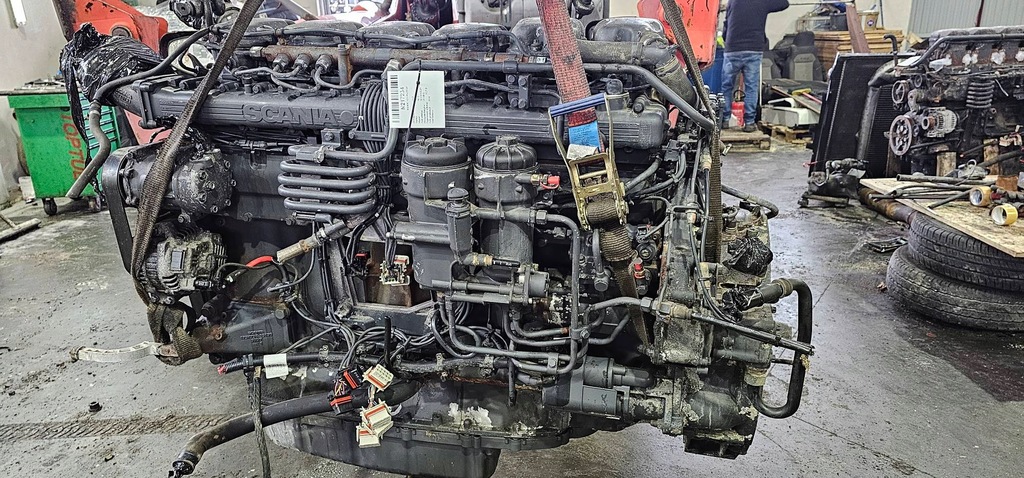 фото №1, Двигатель kompletny dc13115l0 scania r410