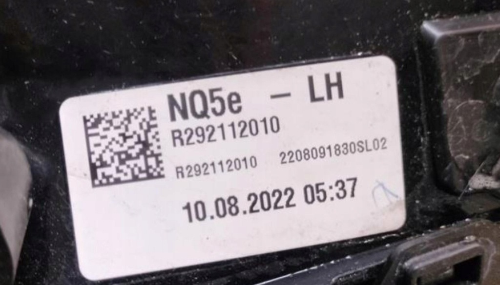 фото №2, Kia sportage v лампа full led левая перед eu оригинал r292112010