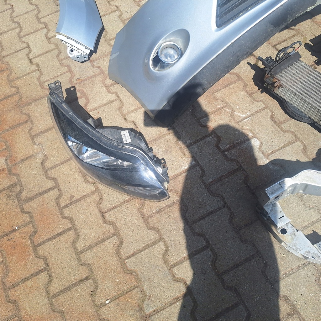 фото №11, Перед kompletny ford focus mk3 1.0 eco код лакофарбового покриття ob 0b