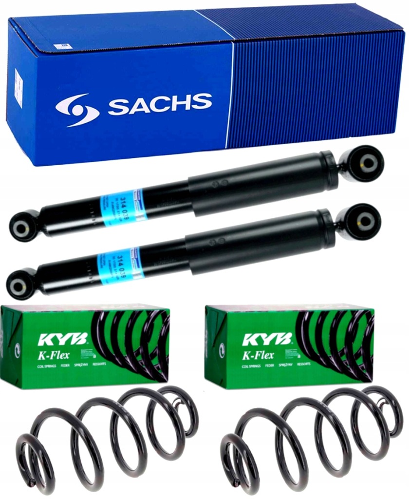 Купить Амортизаторы пружины задний nissan qashqai 2 2 renault kadjar sachs + kayaba