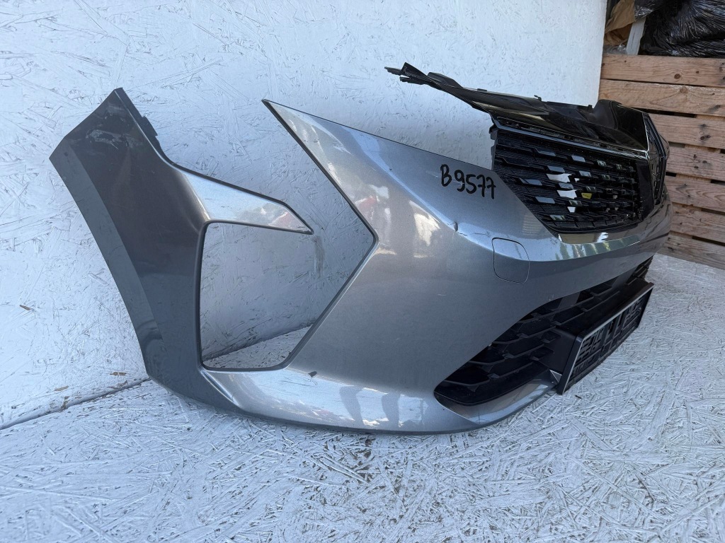 фото №2, Бампер перед передній renault clio v 5 lift 23- + решітка радіатора