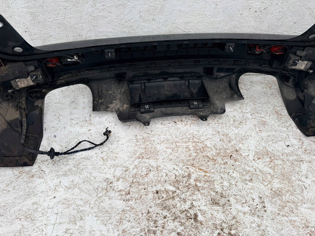 Sq5 8r рестайлинг  q5 бампер задний задний чёрный ly9t pdc хром комплектный в Украине